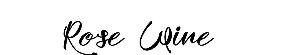 Rose Wine Schrift Herunterladen Kostenlos