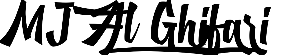 MJ Al Ghifari Scarica Caratteri Gratis