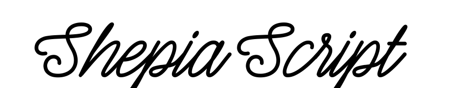 Shepia Script Font Download Free