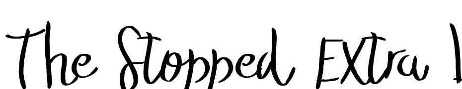 The Stopped Extra Light Fuente Descargar Gratis