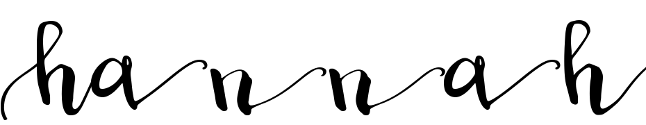 Hannah Abbot Swashes Font Download Free
