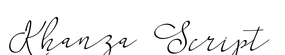 Khanza Script Scarica Caratteri Gratis