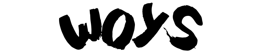 Woys cкачати шрифт безкоштовно