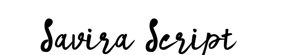 Savira Script Font Download Free