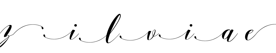 Zilvia Extras Glyph Medium Font Download Free