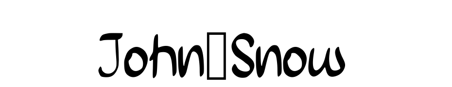 John_Snow Font Download Free