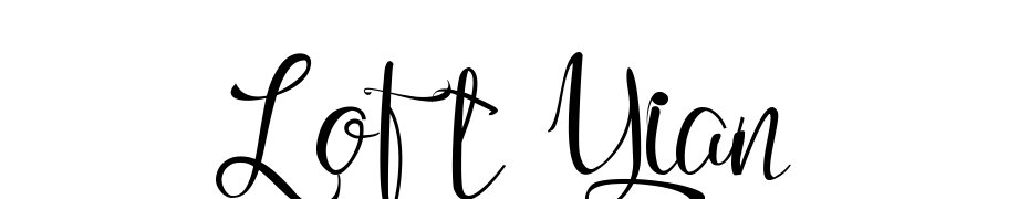 Loft Yian Font Download Free