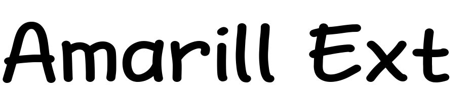 Amarill Ext Expanded Font Download Free