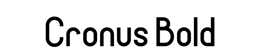 Cronus Bold Font Download Free