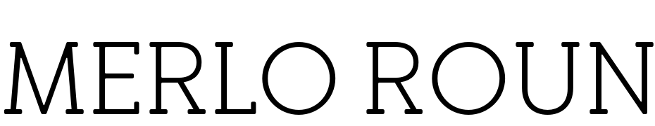 Merlo Round Serif Regular Font Download Free