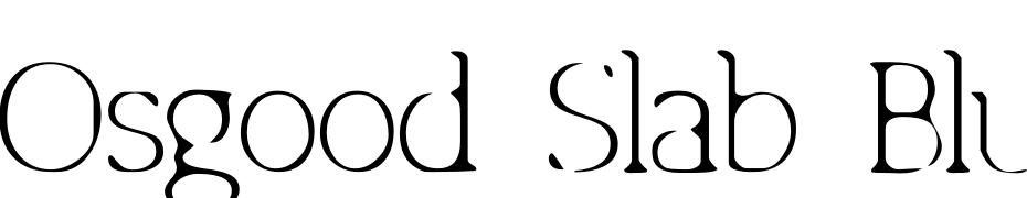 Osgood Slab Blur Light Font Download Free
