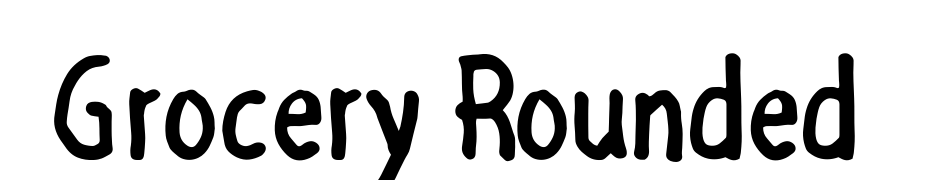 Grocery Rounded Fuente Descargar Gratis