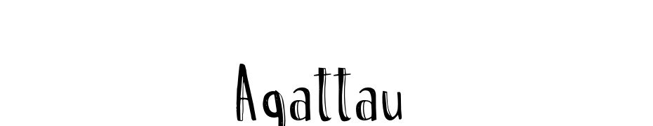 Agattau Yazı tipi ücretsiz indir