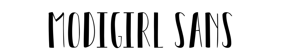 Modigirl Sans Fuente Descargar Gratis