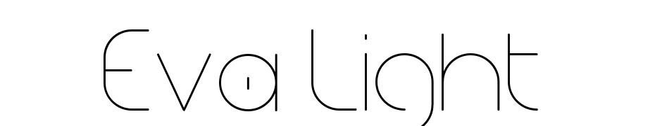 Eva Light Font Download Free