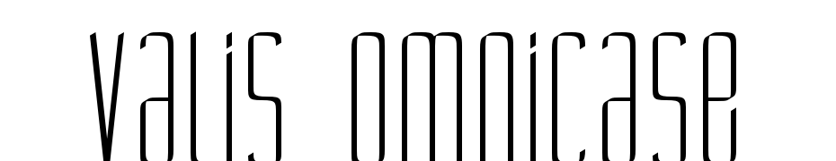 Valis Omnicase Font Download Free
