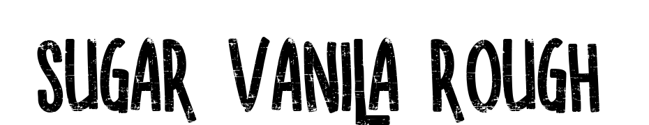SUGAR VANILA ROUGH cкачати шрифт безкоштовно