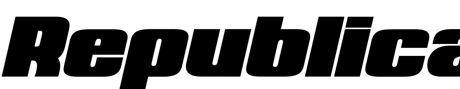 Republica Minor Bold Italic Scarica Caratteri Gratis