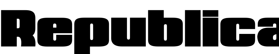 Republica Minor Bold Font Download Free