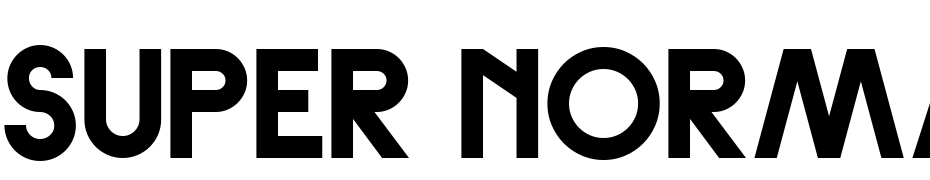 Super Normal Font Download Free