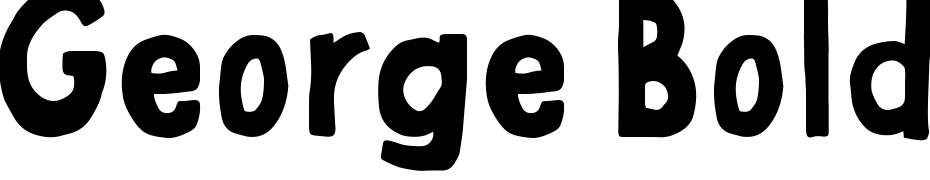 George Bold Font Download Free