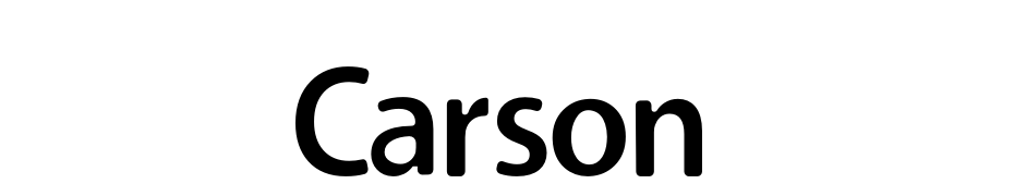 Carson Font Download Free