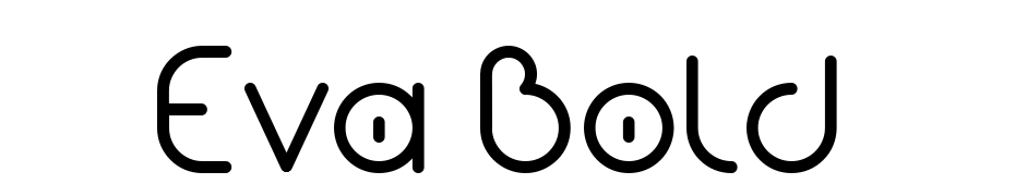 Eva Bold Font Download Free