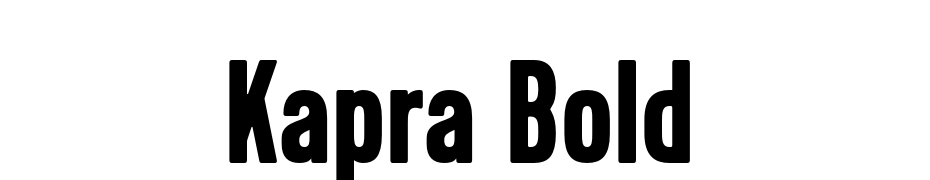 Kapra Bold Font Download Free