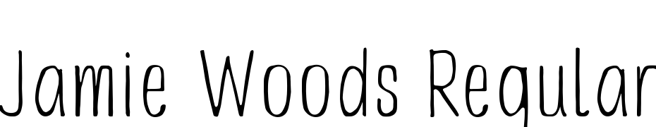 Jamie Woods Regular Yazı tipi ücretsiz indir