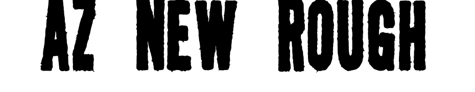 AZ New Rough Fuente Descargar Gratis