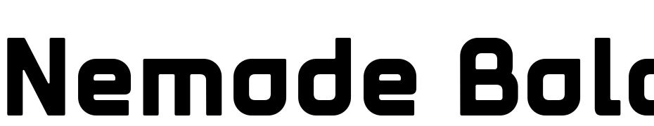 Nemode Bold Font Download Free