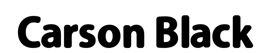 Carson Black Scarica Caratteri Gratis