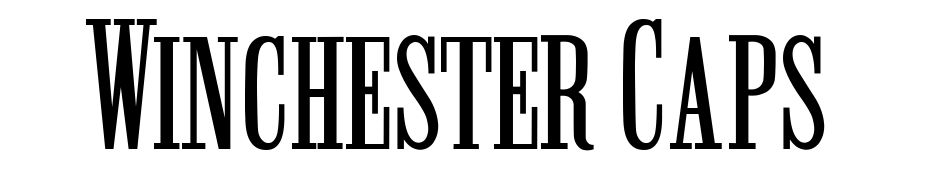 Winchester Caps Font Download Free