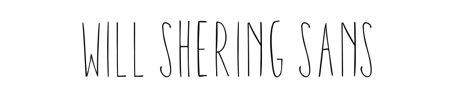 Will Shering Sans Font Download Free