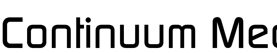 Continuum Medium Font Download Free
