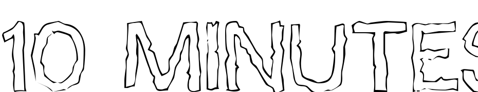 10 Minutes Font Download Free