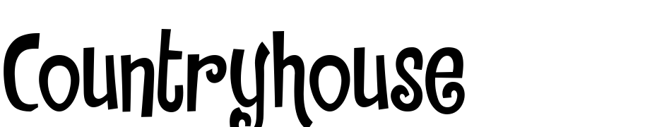 Countryhouse Medium Font Download Free