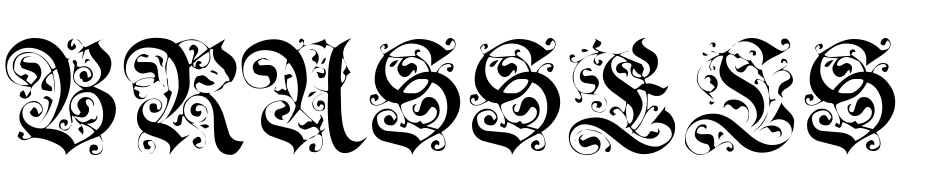 Brussels Titling Caps Font Download Free