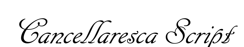 Cancellaresca Script Polices Telecharger