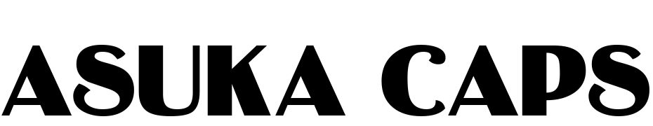 Asuka Caps SSK cкачати шрифт безкоштовно