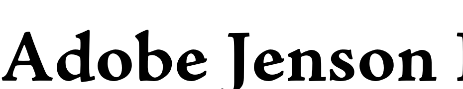Adobe Jenson Pro Bold Caption Font Download Free