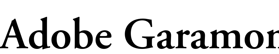 Adobe Garamond Pro Semibold Yazı tipi ücretsiz indir