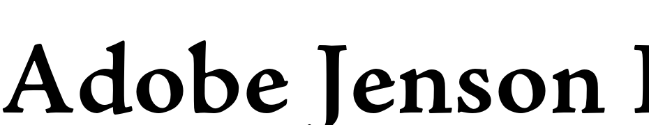 Adobe Jenson Pro Semibold Caption Font Download Free