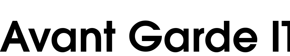 Avant Garde ITCTT Demi Font Download Free