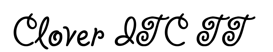 Clover ITC TT Polices Telecharger