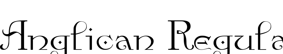 Anglican Regular Font Download Free