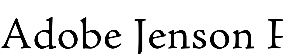 Adobe Jenson Pro Light Caption Font Download Free