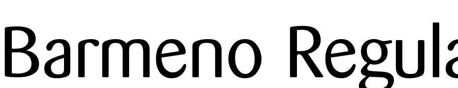 Barmeno Regular Regular Schrift Herunterladen Kostenlos