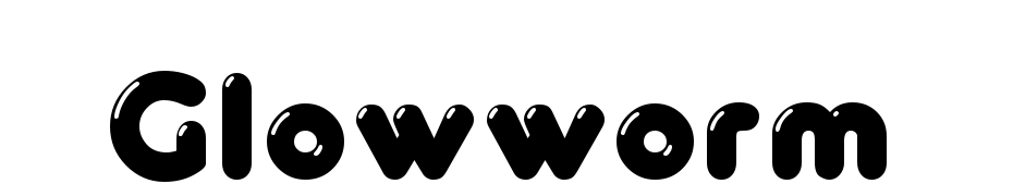 Glowworm cкачати шрифт безкоштовно
