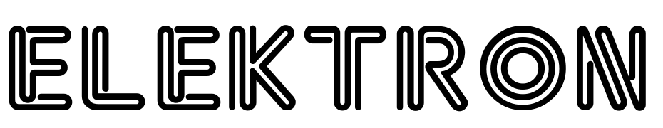 Elektron Font Download Free